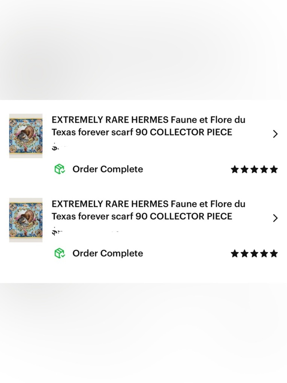 EXTREMELY RARE HERMES Faune et Flore du Texas forever scarf 90 COLLECTOR PIECE - Picture 10 of 10